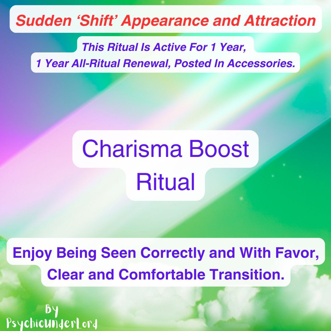 Charisma Boost Personality Ritual