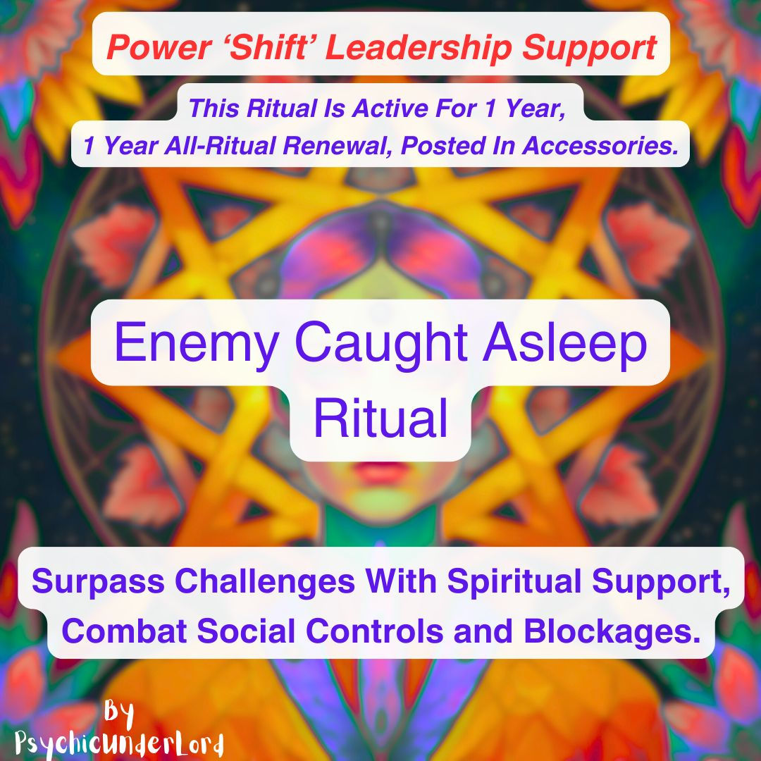 Enemy Caught Sleeping, Leadership Support Attack Ritual