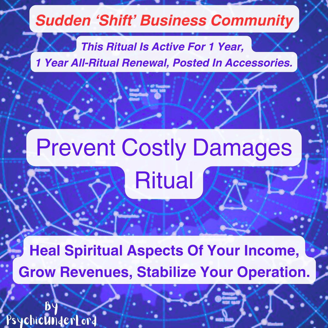 Prevent Costly Damages, Business Community Ritual