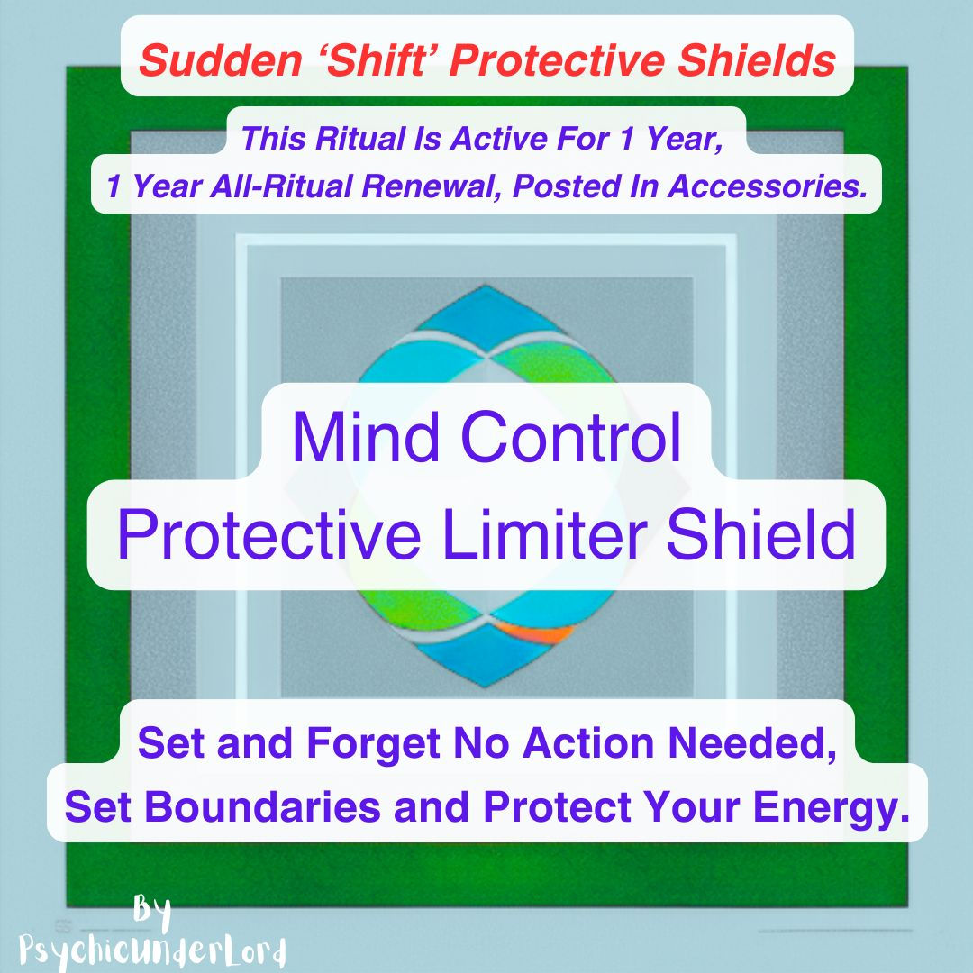 Mind Control Blocker, Protective Limiter Shield Ritual