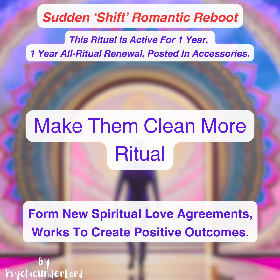 Make Them Clean More, Romantic Reboot Ritual