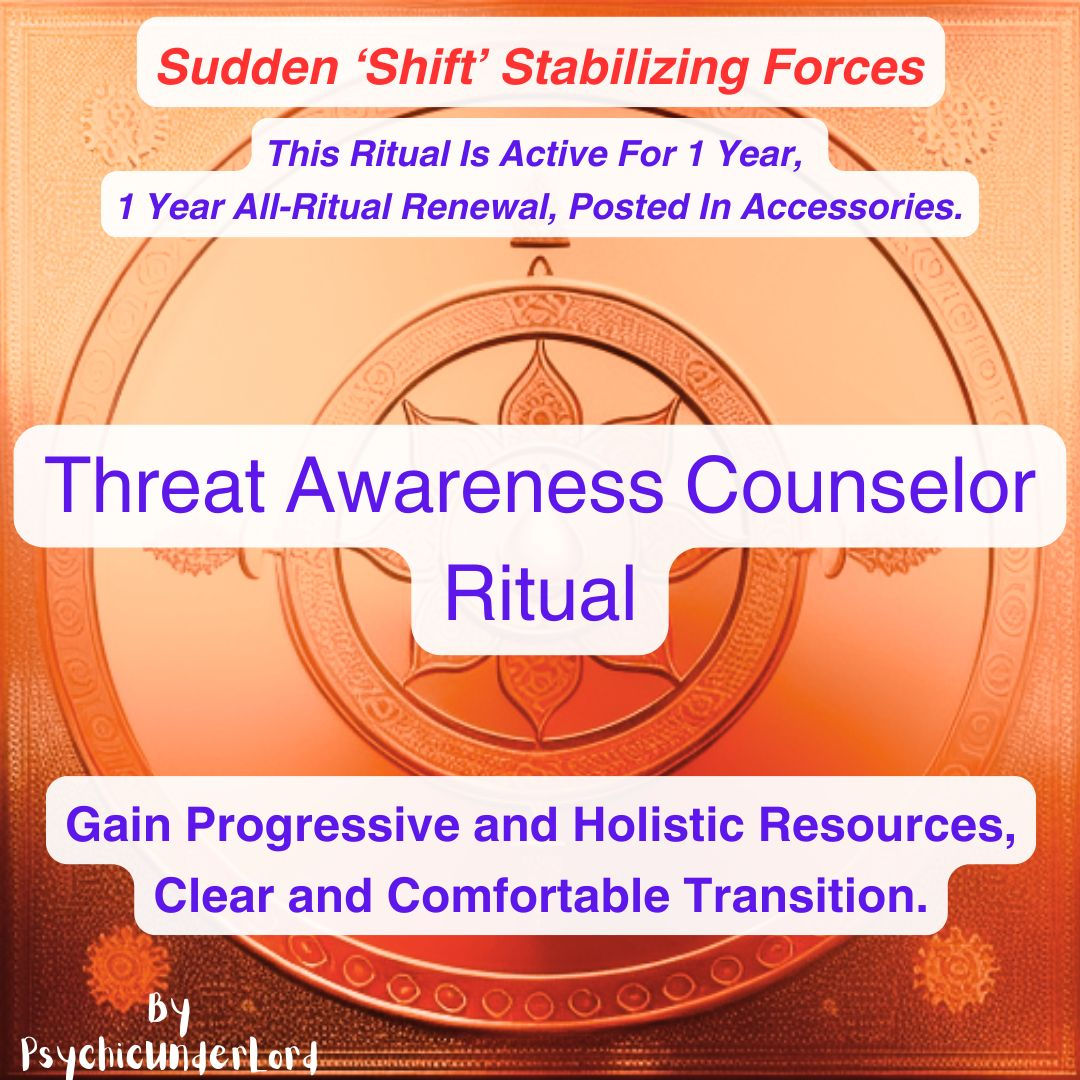 Threat Awareness Counselor Ritual