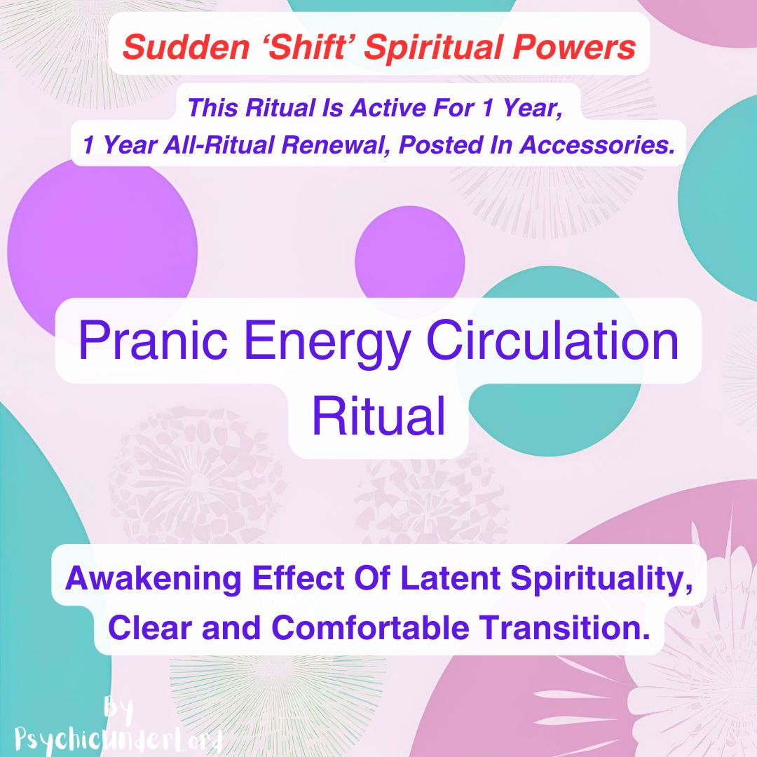 Pranic Energy Circulation Power Ritual