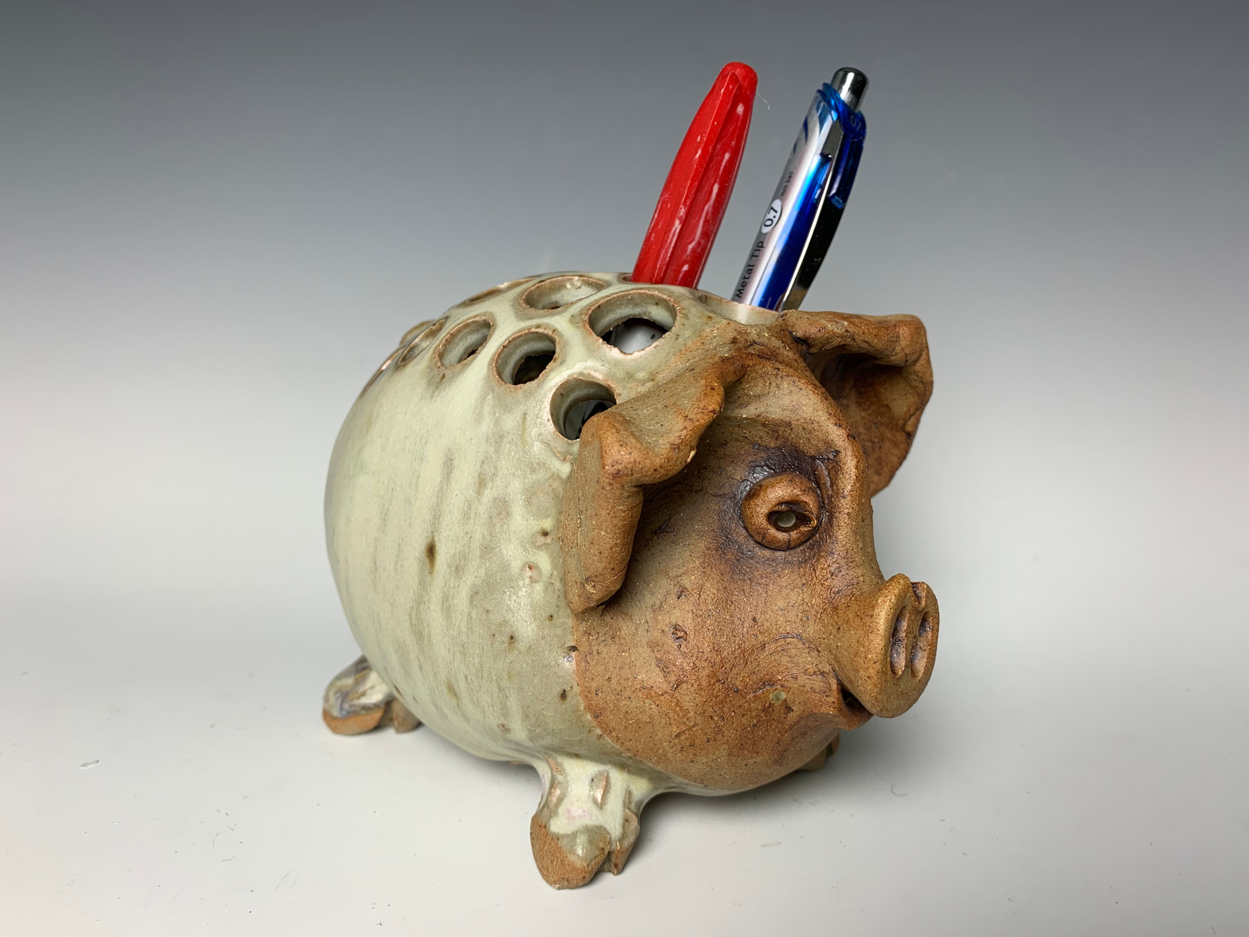 Pen and Pencil Pig