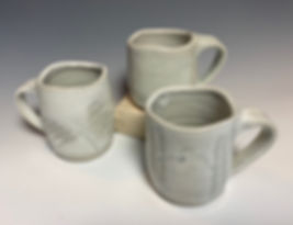 White on White Mug