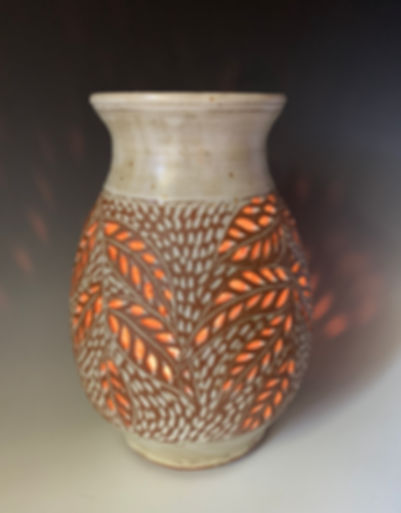 Carved Candle Lantern