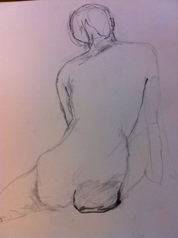 Sitting Nude