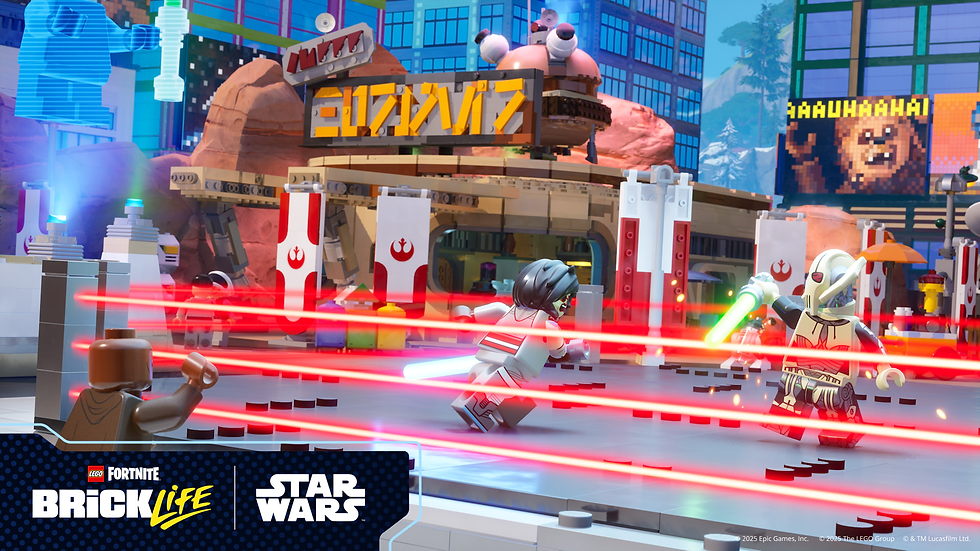 LEGO® Fortnite Brick Life e Odyssey em Celebração de Star Wars