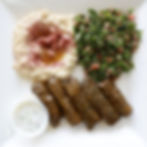 Grape Leaves Platter