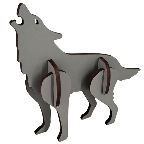 Wolf Abstract Design