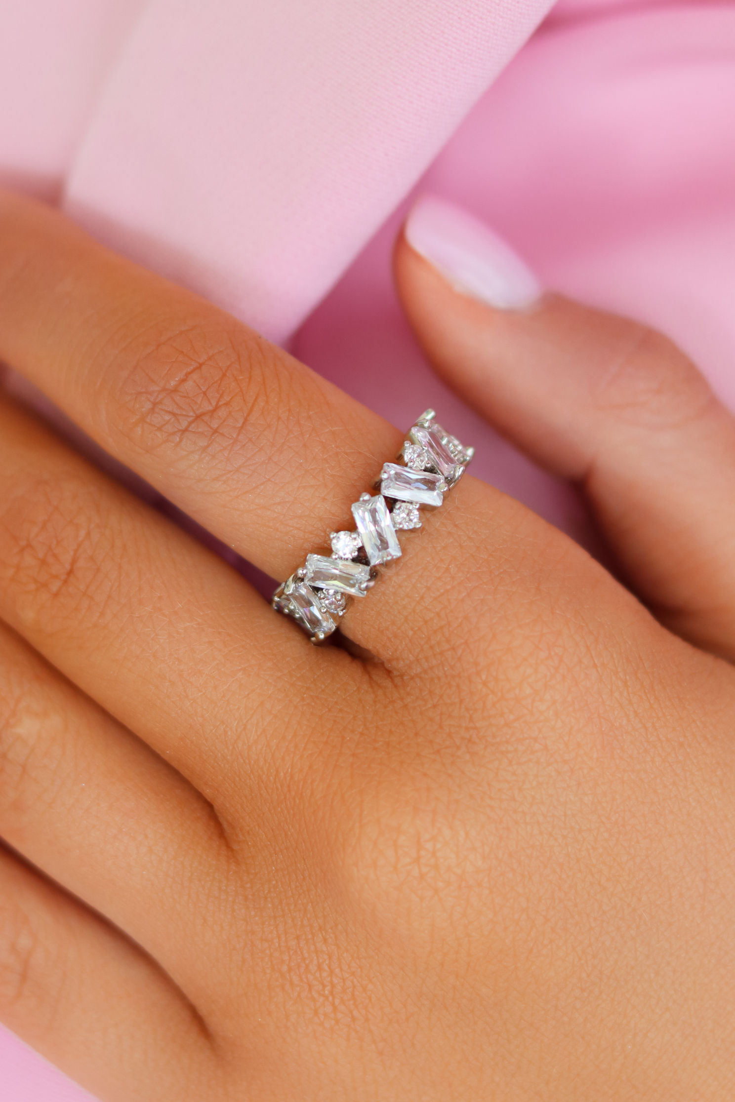 Каблучка ETERNITY Silver