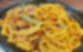 砂窩魚香茄子燜伊麵Stewed E-fu noodle and eggplant w/ spicy fish sauce