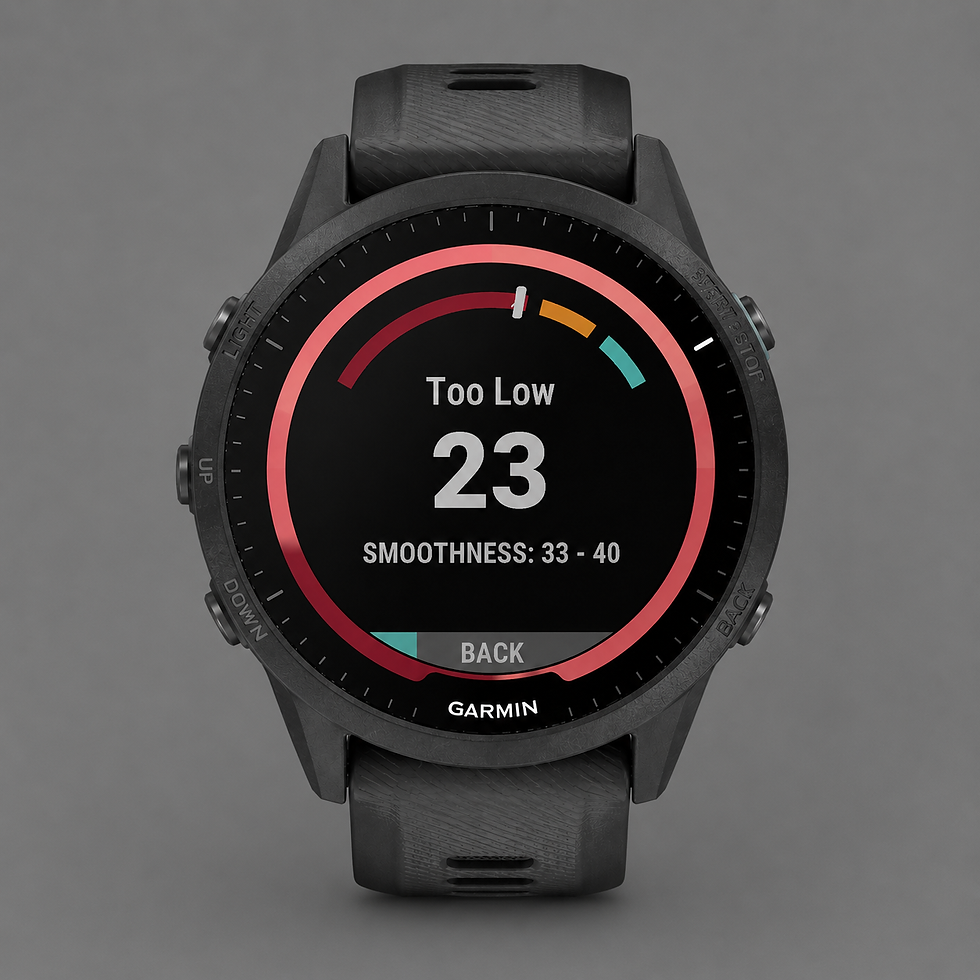 The Pedlpro app helps you improve pedalling smoothness.