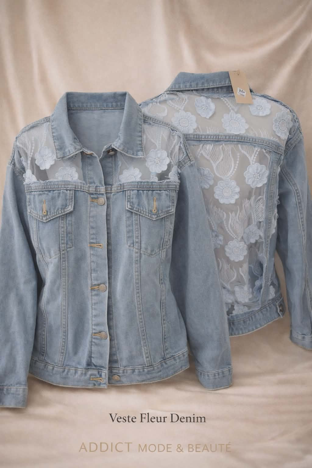 Veste en jean 