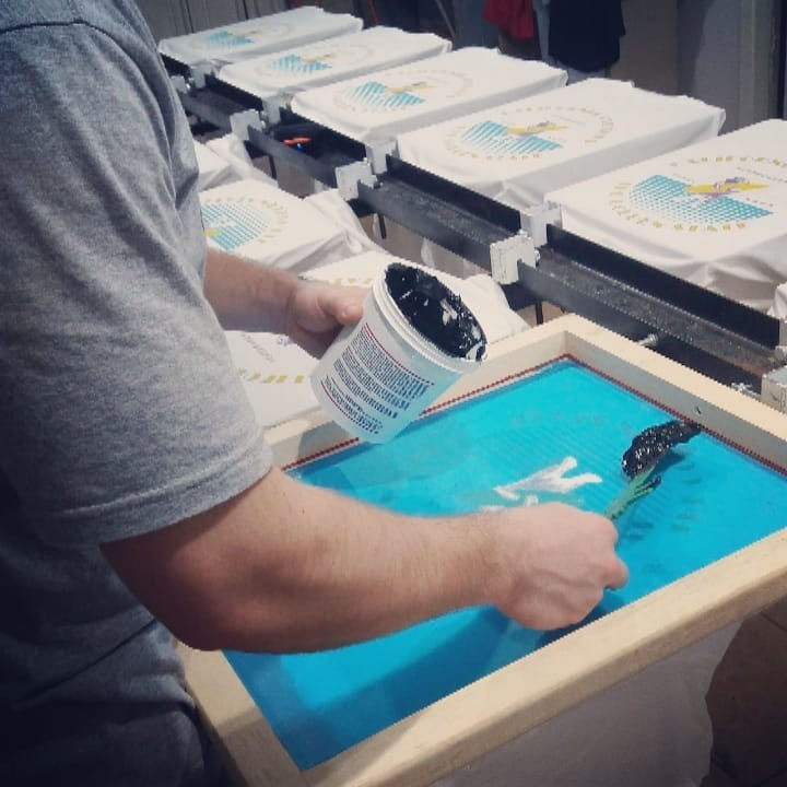 Estampa em Serigrafia (Silk Screen)