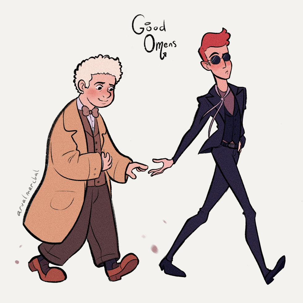 Good Omens fan art