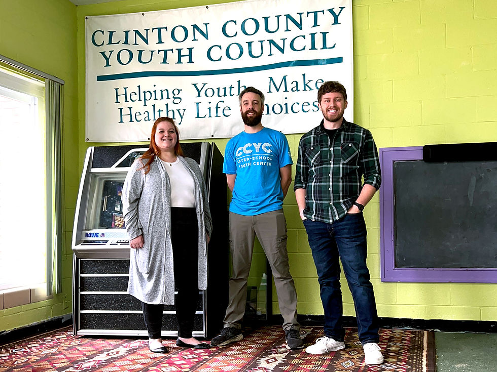 Emily Spencer (RCW), Eric Guindon (CCYC), Dustin Pearce (RCW), Submitted Photo