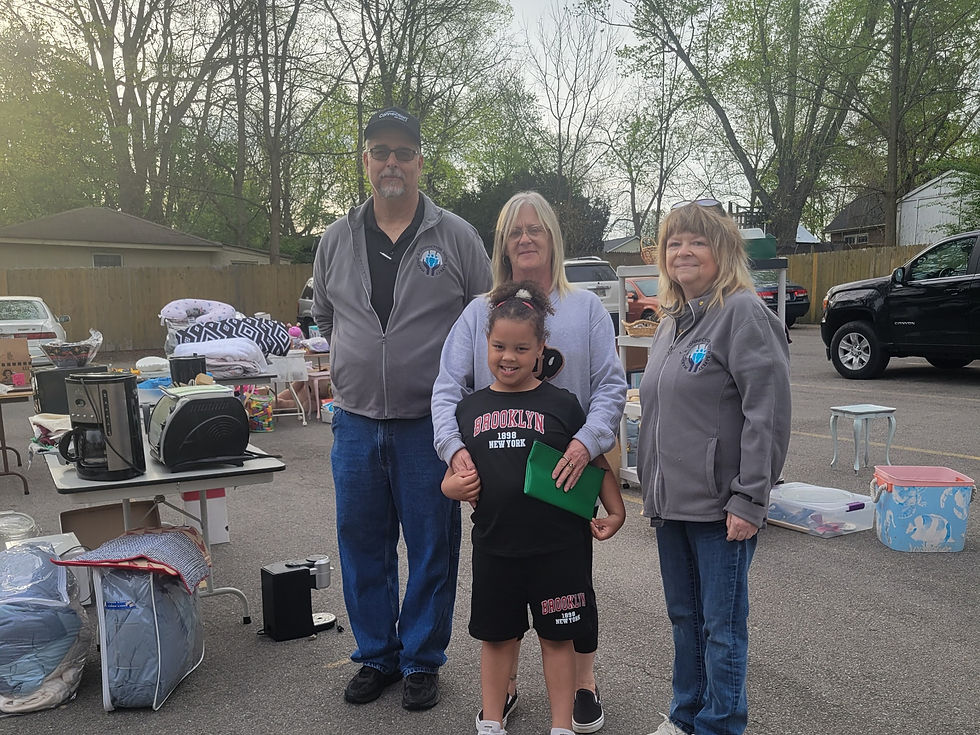 From L-R, Bob Norman (Connection), Darleen Pitzer (Advisory Committee), Naveah Pitzer, Shawn Pandorf (Connection). Submitted Photo