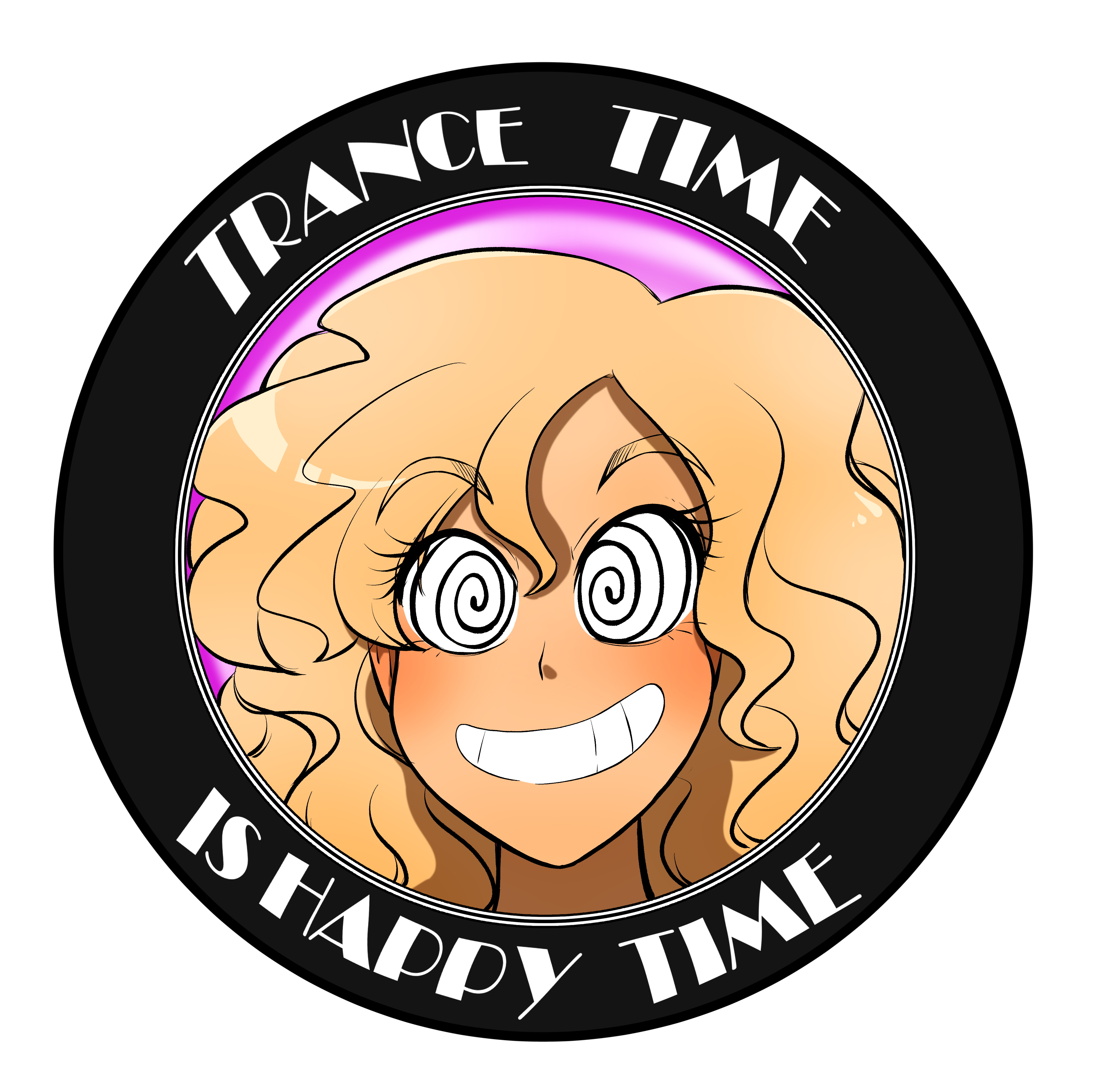 Trance Time Sticker