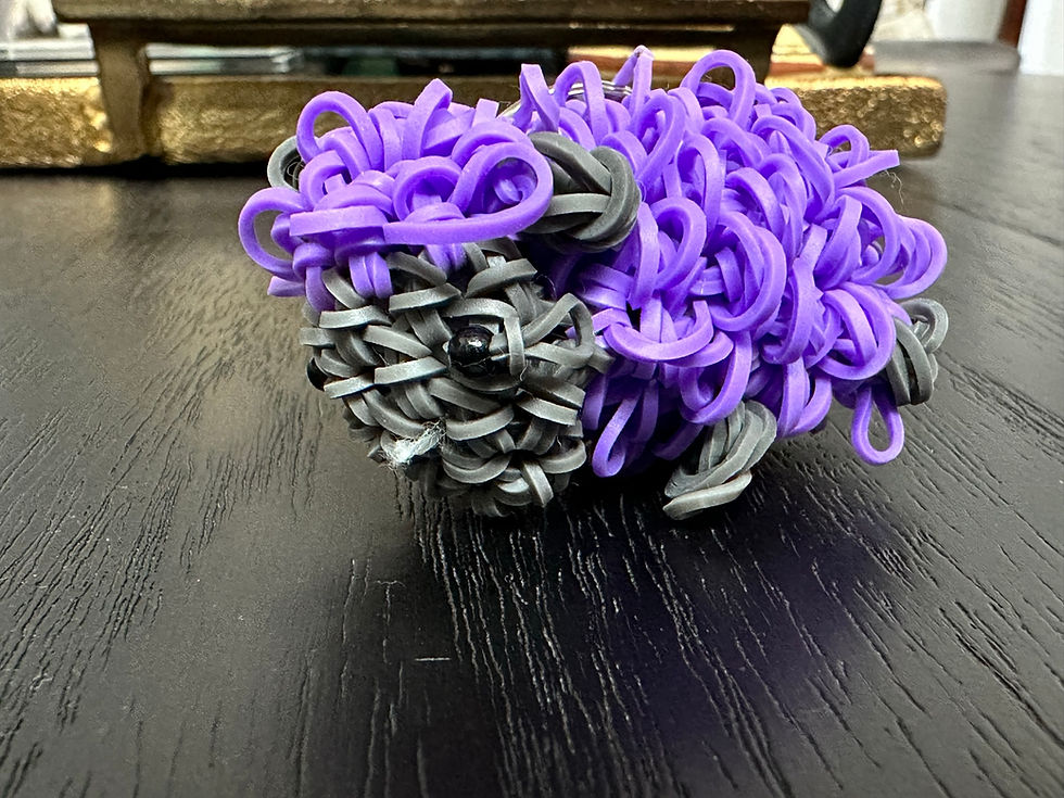 Rubberband Keychain - Sheep