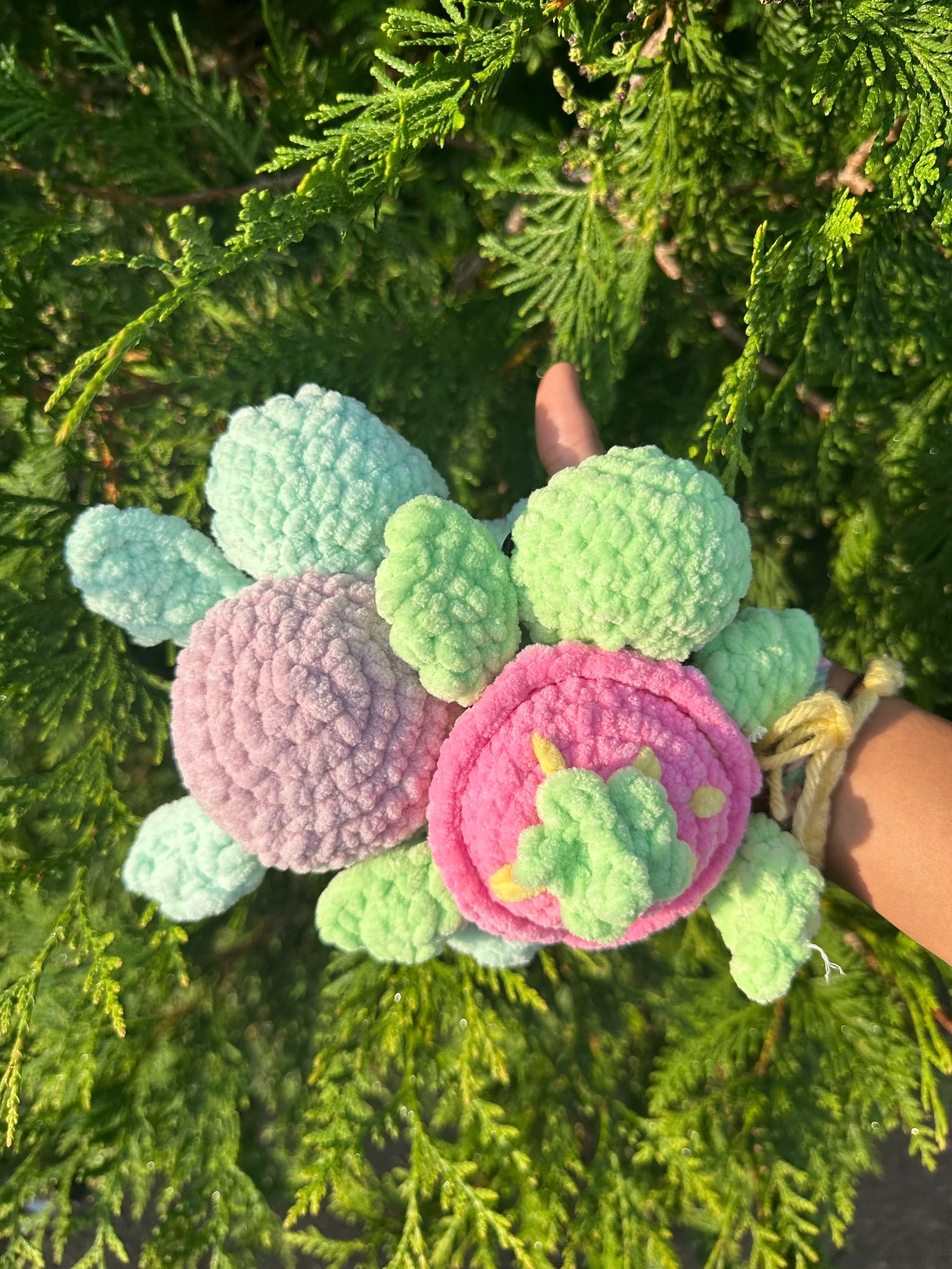Mini Turtle Crochet Plushie