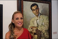 FOTO EN EL MUSEO CRUZ HERRERA CUADRO DE RICHARDIE, FOTOS ECHAS POR ANTONIO CAÑETE, ARTICULO QUE SALI EN LA REVISTA DE NAVIDAD