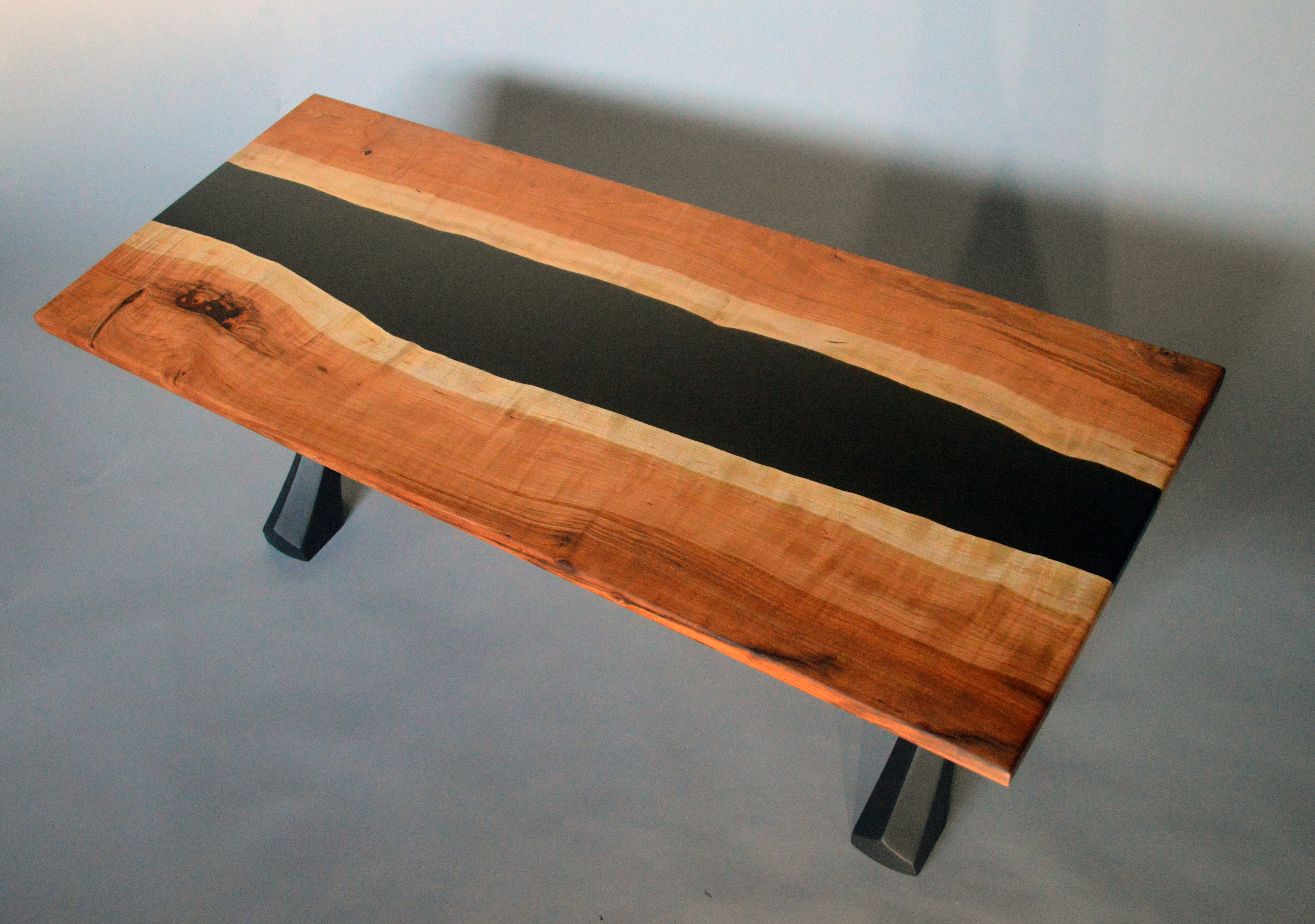 Cherry Epoxy River Coffee Table