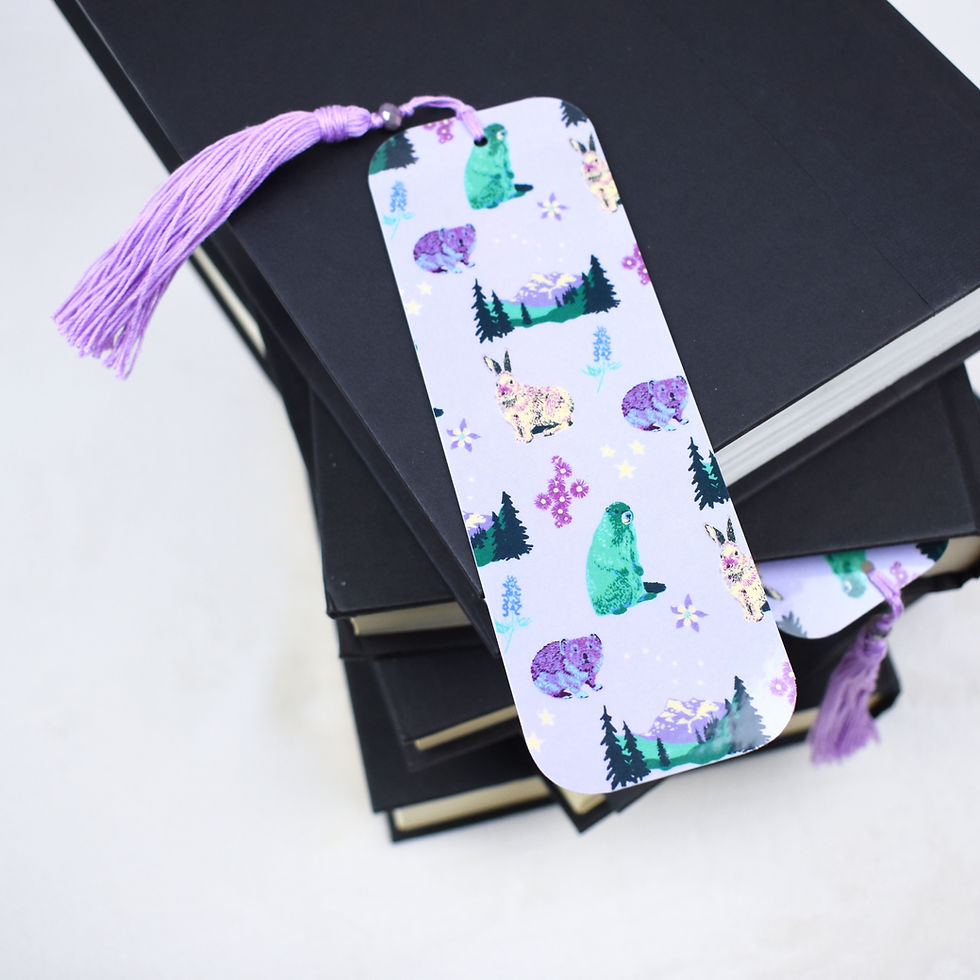 Thumbnail: Ode to Alpine Bookmark