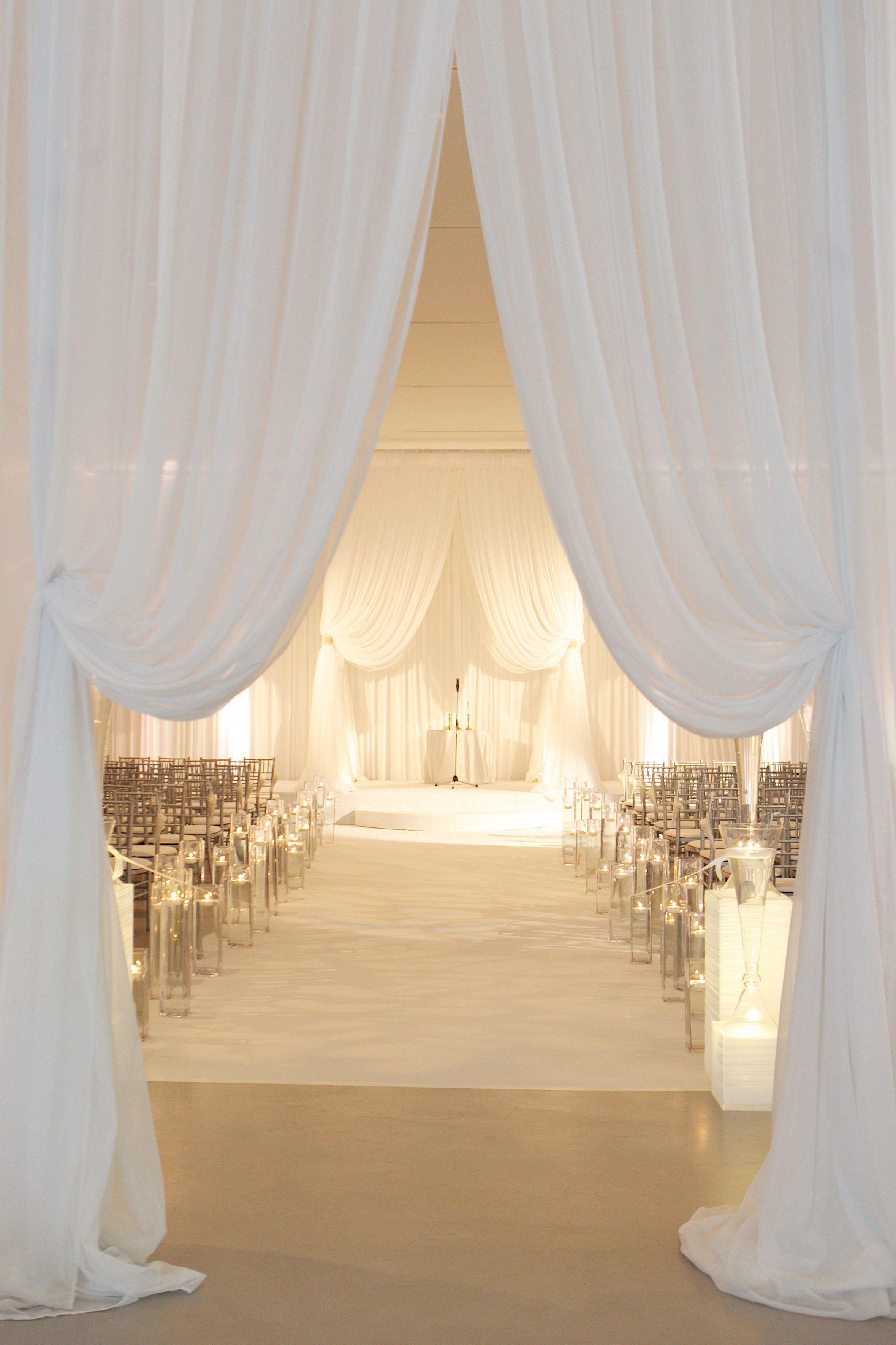 Event Drapery And Lighting Decor