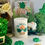 Thumbnail: Handmade St. Patrick's Day Clover Sunglasses Short Decorative Candle