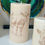 Thumbnail: Handmade Beige Cow Two Decorative Candle Set