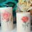 Thumbnail: Handmade Pink Rose Two Decorative Candle Set