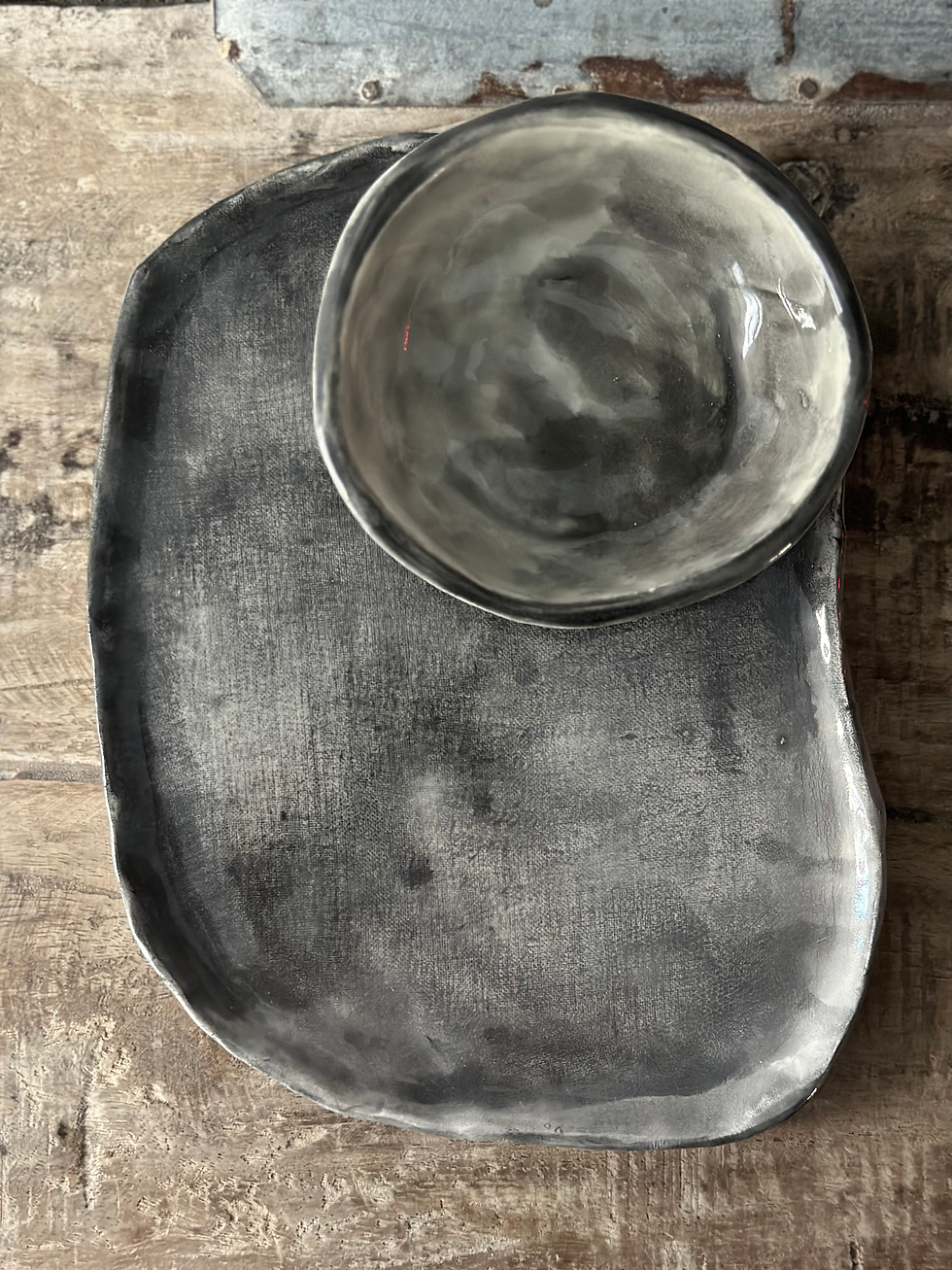 Thumbnail: Gift Set (Serving Board+Dip+Spoon)