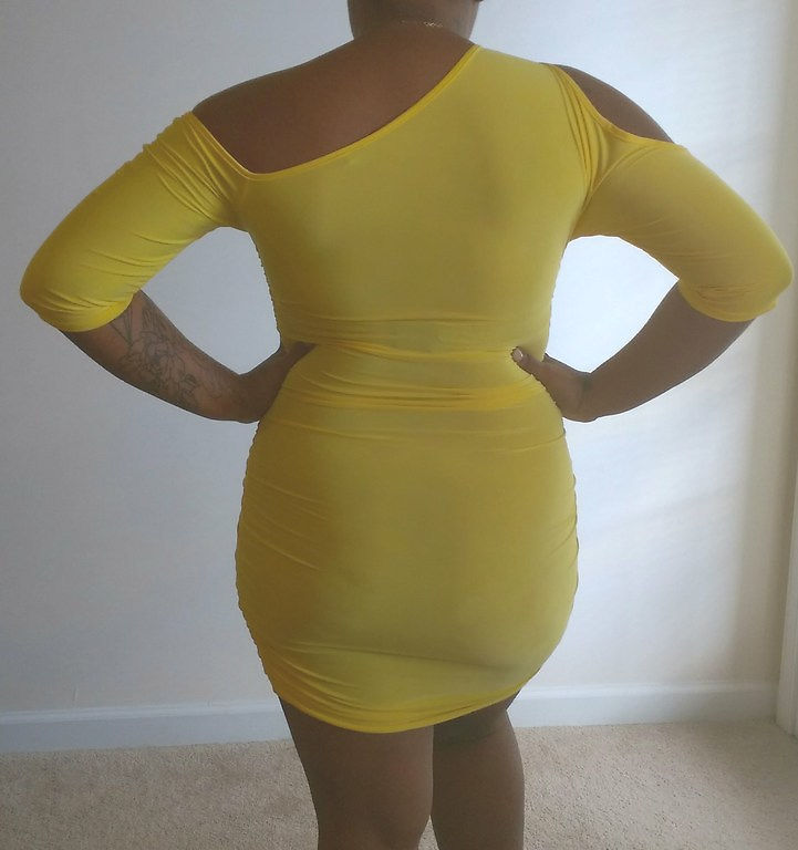 Thumbnail:  Dolman Sleeves Gathered Front Knit Off the