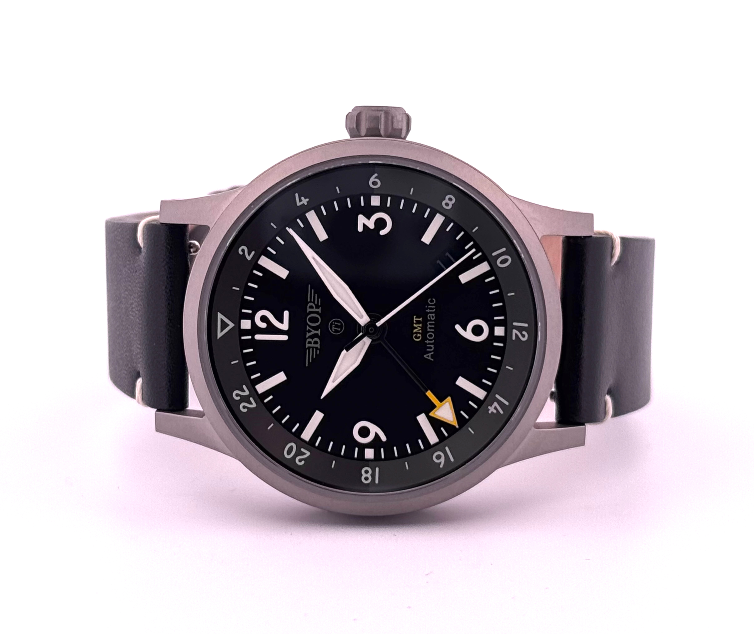 Naviator Ti "Ghost" GMT - "12" Dial