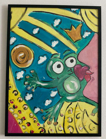 KISS THE FROG