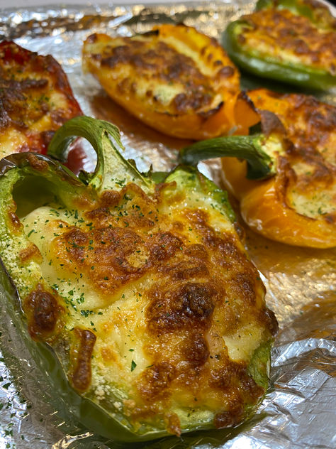 Stuffed Seafood Peppers