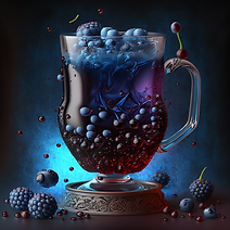 TeaSage_photo_realistic_gothic_Blueberry_and_Blackberry_Iced_Te_c1a03483-74f5-4db5-8f48-95