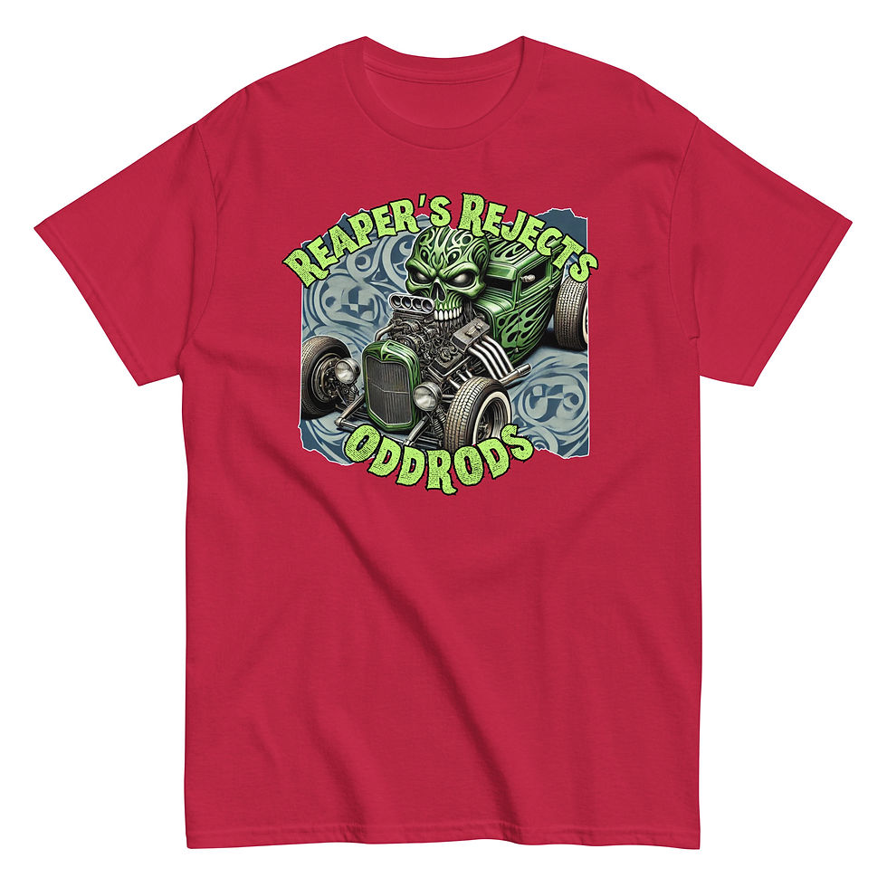 Thumbnail: Reaper’s Rejects Oddrods T-shirts