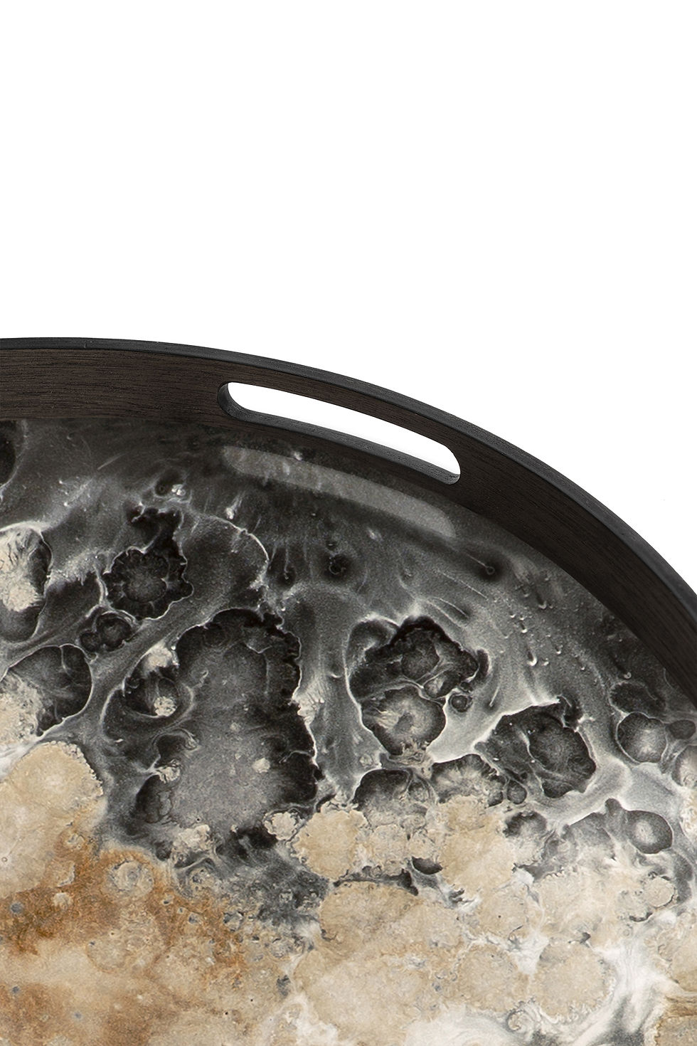 Thumbnail: Organic Glass Tray Round