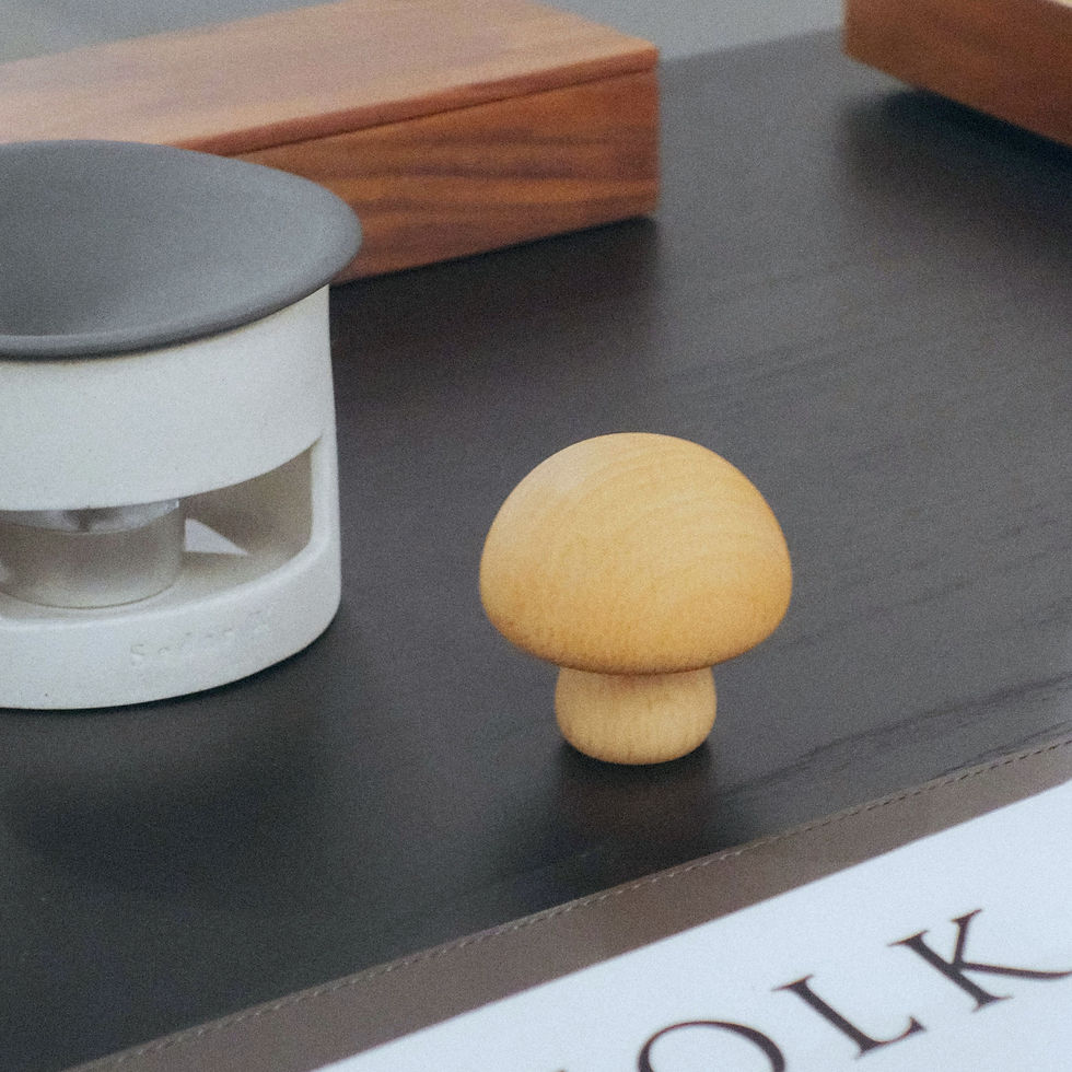 Thumbnail: Wooden Mushroom