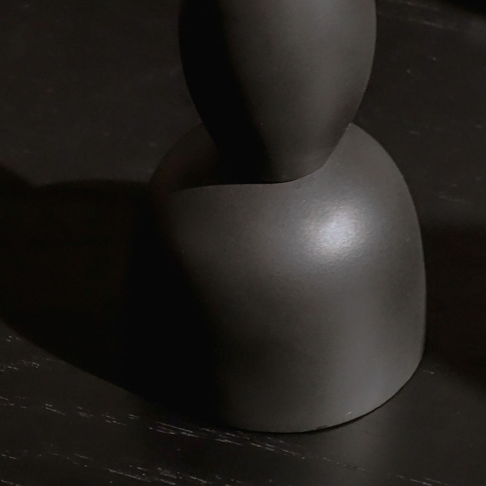 Thumbnail: Round Metal Candle Holder (S)