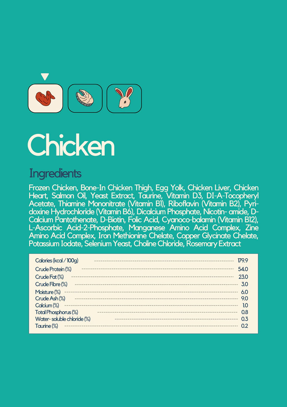 Thumbnail: Freeze-dried Kibbles (Chicken)