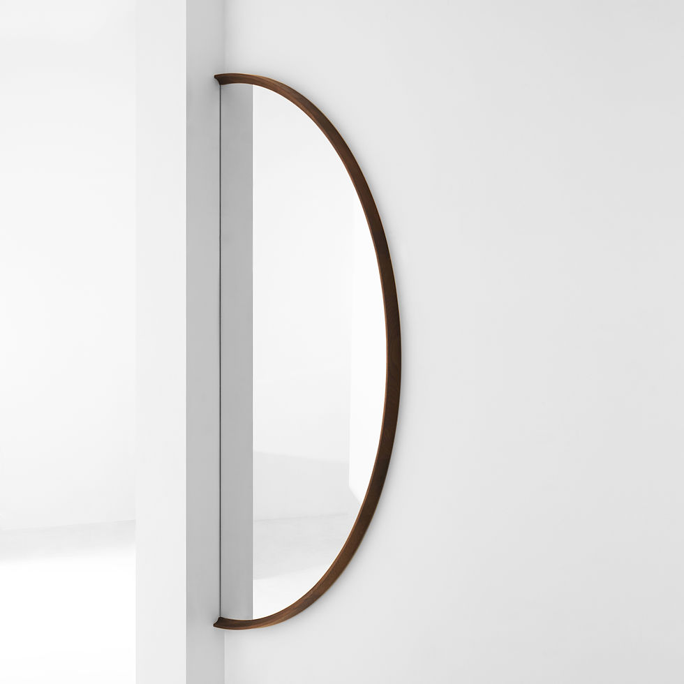 Half Circle Mirror