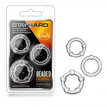 Stay Hard 3pc Cock Rings