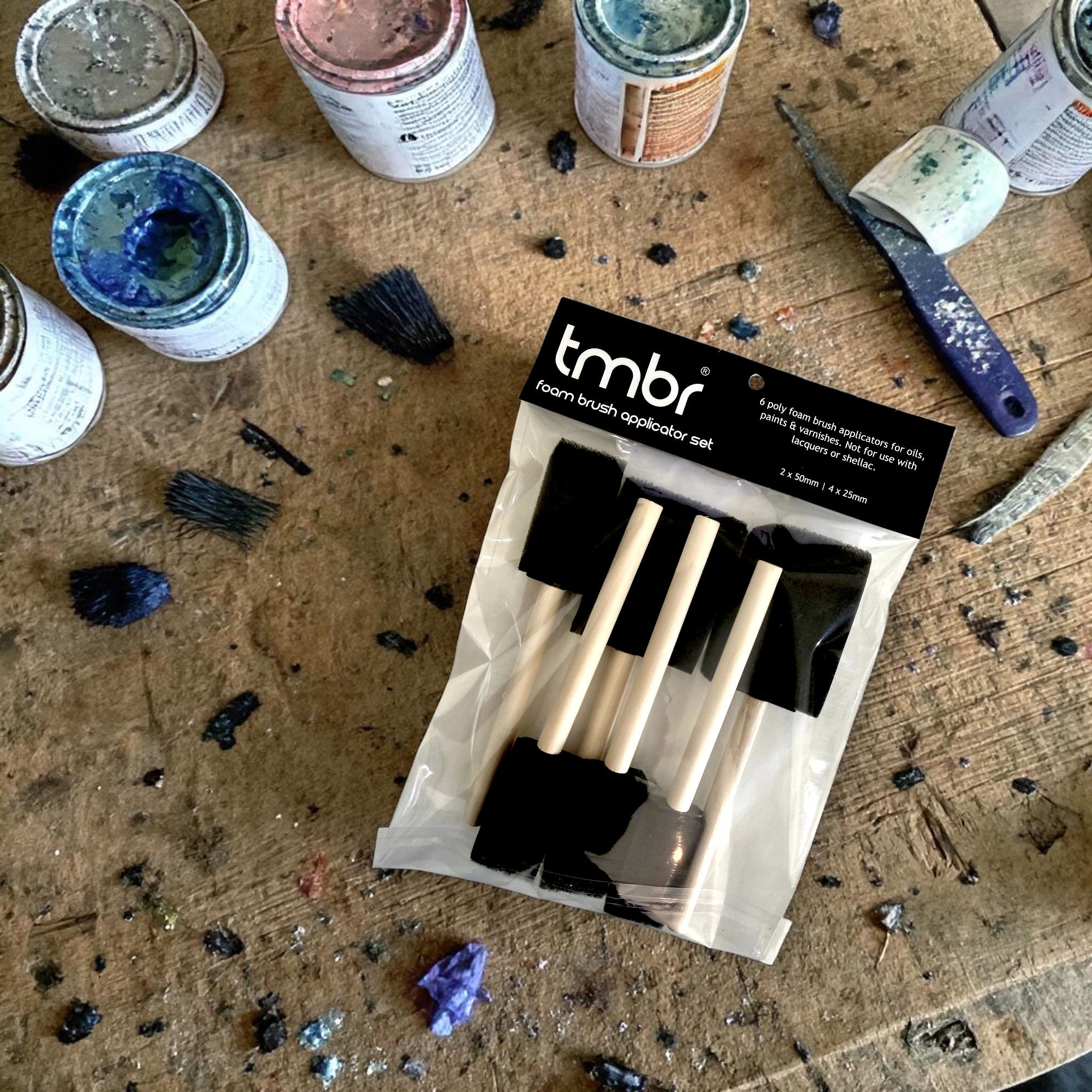 Foam Applicators (6-pack)