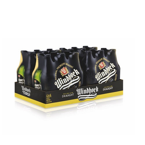 Windhoek Draught 440ml (24-case)