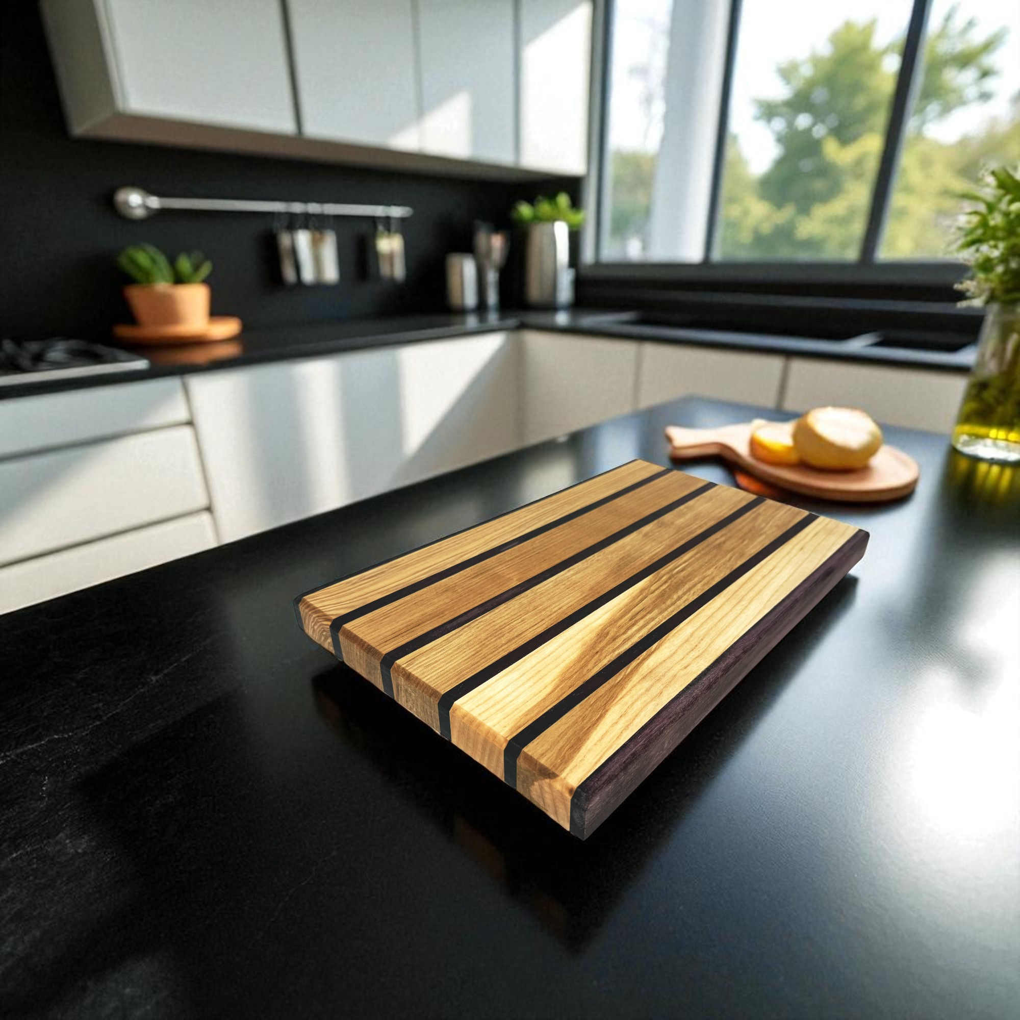 European Ash & Purple Heart Board