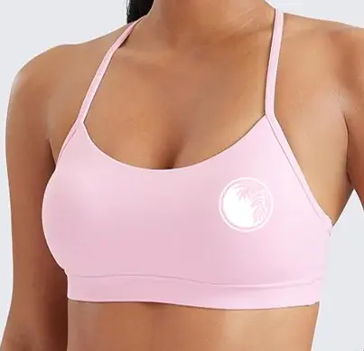 Pink Front Logo Chest