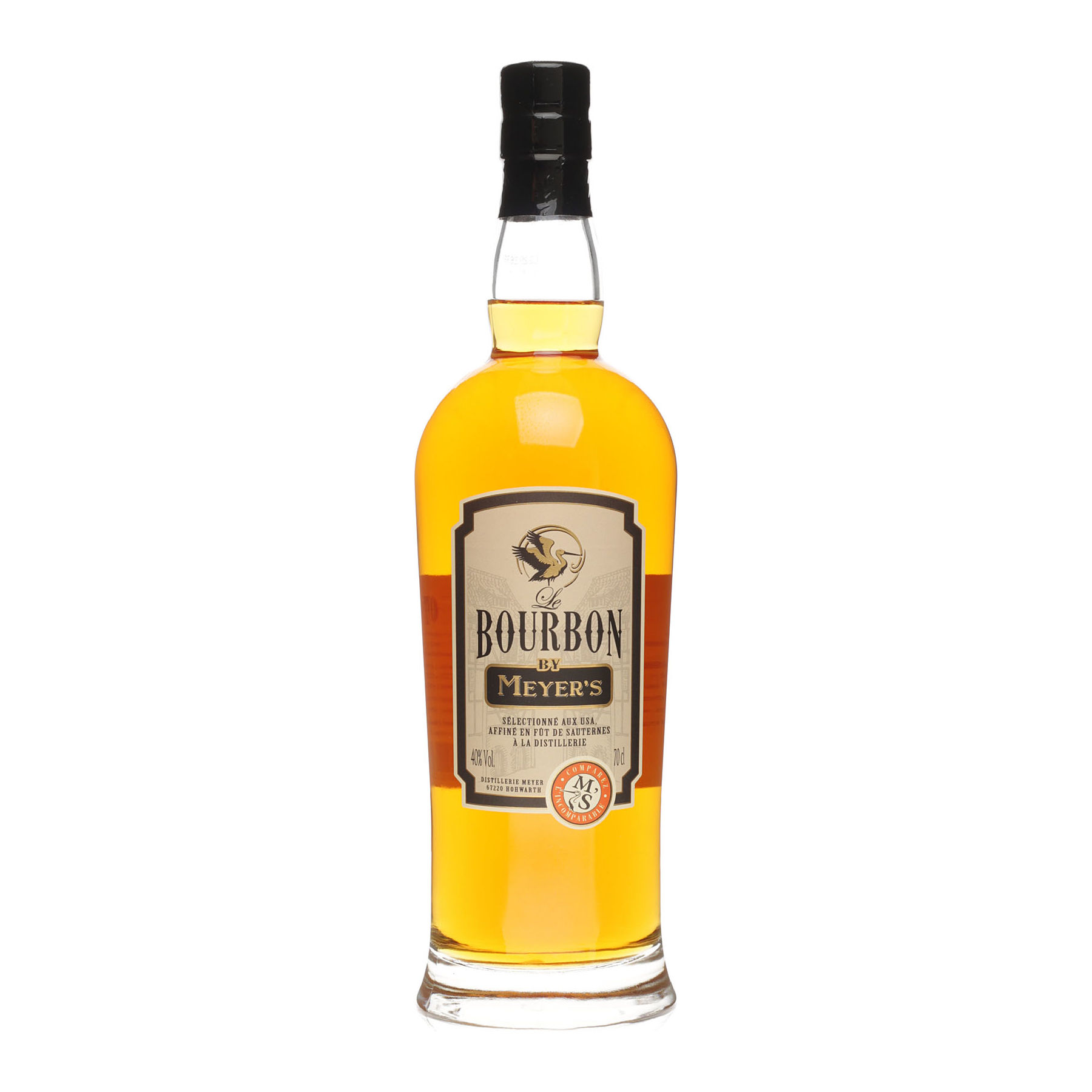 Flasche Meyers French Bourbon 0,7l – Entdecken Sie milden französischen Whisky bei Kissthewhisky.shop